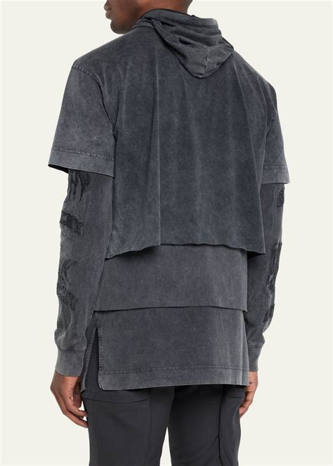 givenchy layered t shirt|Givenchy t shirts men's.